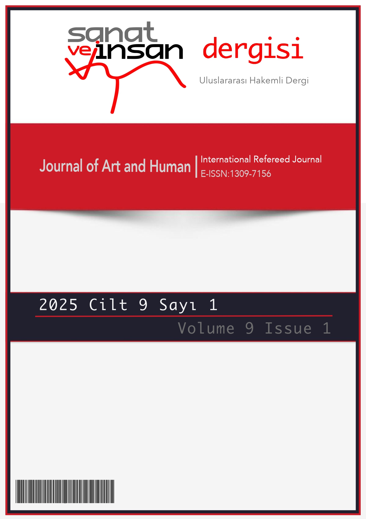 Kapak 2025 Cilt 9 Sayı 1